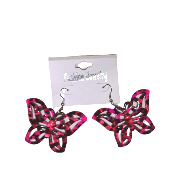 Source Unknown Jewelry - Butterfly earrings